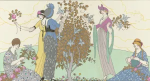 L'Arbre de mai ; Robes simples pour l'ete by Francisco Javier Gose Oil Painting