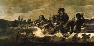 Atropos also known as The Fates by Francisco Goya Oil Painting