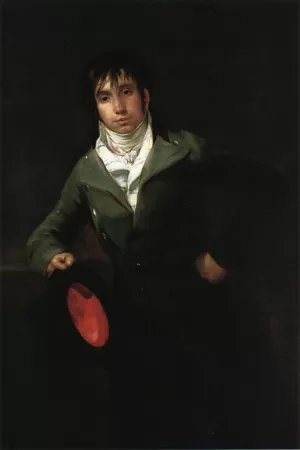 Bartolome Suerda painting by Francisco Goya