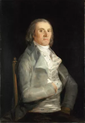Don Andres del Peral painting by Francisco Goya