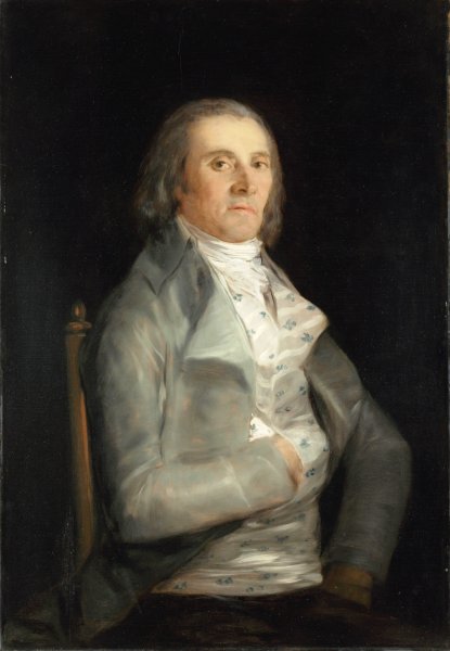 Don Andres del Peral by Francisco Goya - Hand-Painted Oil Painting Reproduction