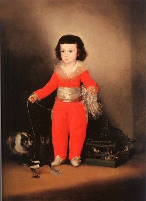 Don Manuel Osorio Manrique de Zuniga by Francisco Goya Oil Painting