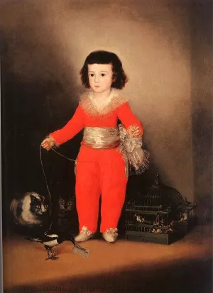 Don Manuel Osorio Manrique de Zuniga Oil painting by Francisco Goya