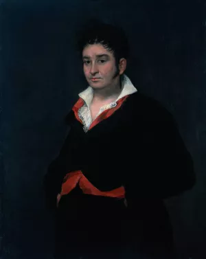 Don Ramon Satue, 1765-184 Alcade de Corte Oil painting by Francisco Goya