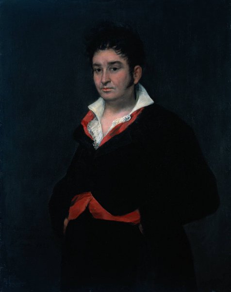 Don Ramon Satue, 1765-184 Alcade de Corte  by Francisco Goya - Hand-Painted Oil Painting Reproduction