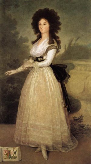 Dona Tadea Arias de Enriquez by Francisco Goya Oil Painting