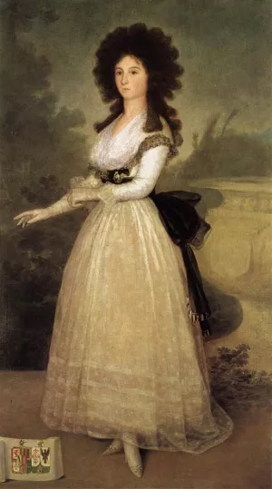 Dona Tadea Arias de Enriquez Oil painting by Francisco Goya