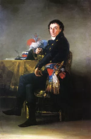 Ferdinand Guillenmardet painting by Francisco Goya