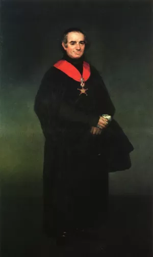 Juan Antonio Llorente by Francisco Goya Oil Painting
