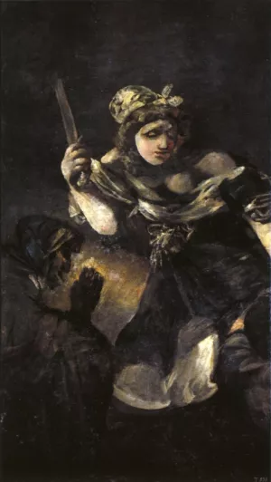 Judith and Holovernes Oil painting by Francisco Goya