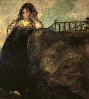 La Leocadia Oil painting by Francisco Goya