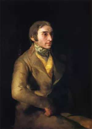 Maunel Silvela by Francisco Goya - Oil Painting Reproduction