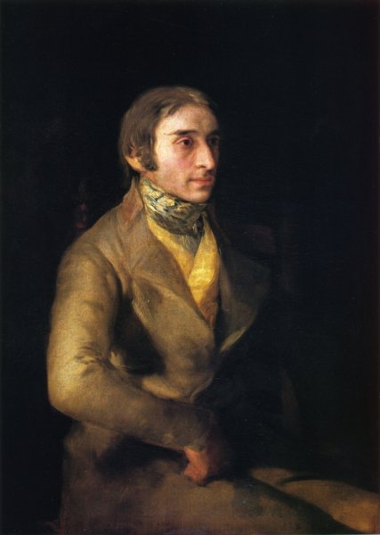 Main Product Photo of Maunel Silvela Painting by Francisco Goya