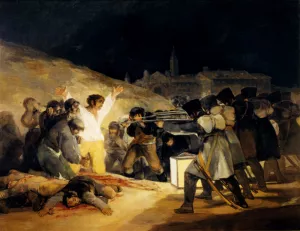 May 3, 1808 by Francisco Goya - Oil Painting Reproduction
