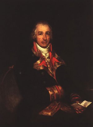 Portrait of Don Jose Queralto by Francisco Goya Oil Painting
