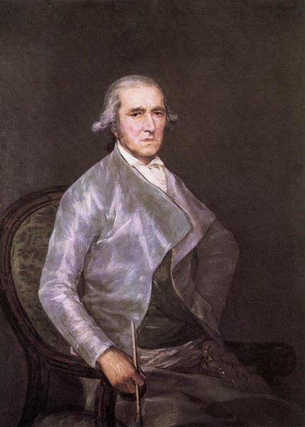 Main Product Photo of Portrait of Francisco Bayeu Painting by Francisco Goya