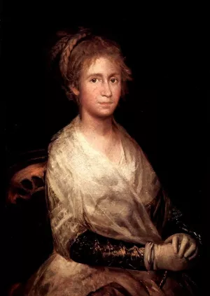 Portrait of Josefa Bayeu y Subias by Francisco Goya Oil Painting
