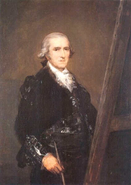 Main Product Photo of Portrait of the Painter Francisco Bayeu Painting by Francisco Goya