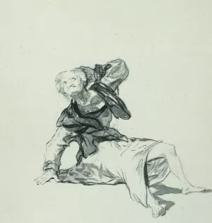 Quejate al Tiempo painting by Francisco Goya