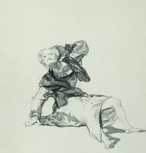 Quejate al Tiempo Oil painting by Francisco Goya