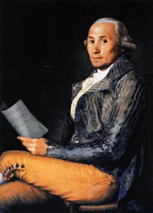 Sebastian Martinez II Oil painting by Francisco Goya