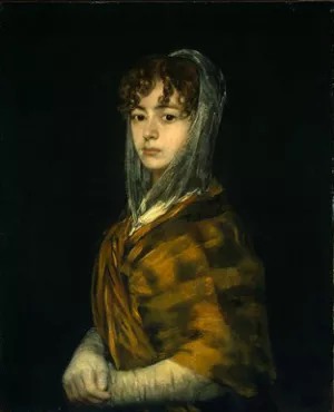 Senora Sabasa Garcia painting by Francisco Goya