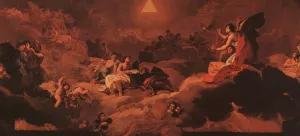 The Adoration of the Name of The Lord by Francisco Goya Oil Painting