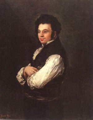 The Architect Don Tiburcio Perez y Cuervo Oil painting by Francisco Goya