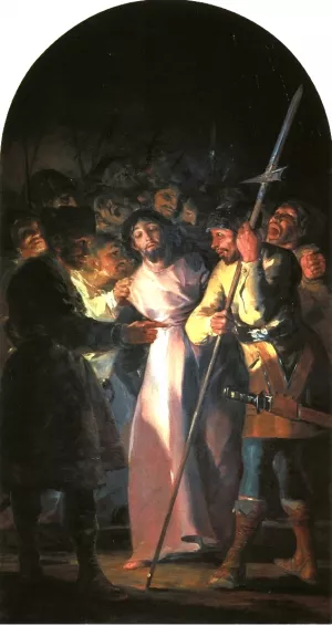 The Arrest of Christ by Francisco Goya - Oil Painting Reproduction