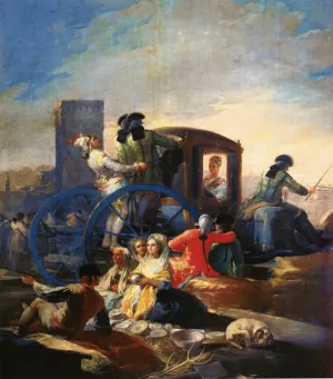 The Crockery Vendor by Francisco Goya Oil Painting