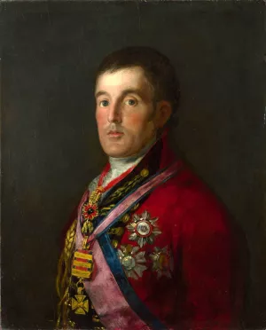 The Duke of Wellington painting by Francisco Goya