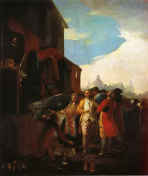 The Fair at Madrid by Francisco Goya Oil Painting