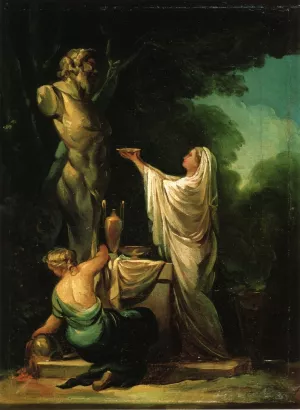 The Sacrifice to Priapus by Francisco Goya Oil Painting