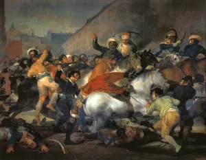The Second of May 1808 by Francisco Goya - Oil Painting Reproduction