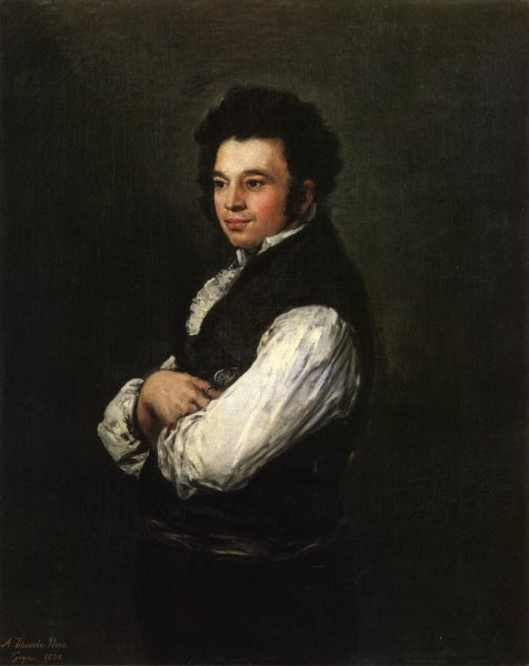 Main Product Photo of Tubercio Perez Cuervo Painting by Francisco Goya