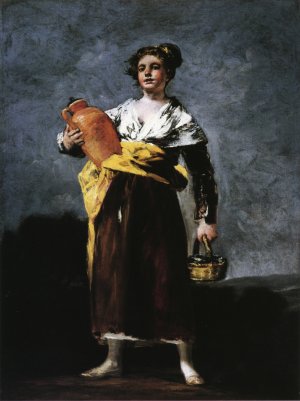 Water Carrier Oil painting by Francisco Goya