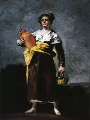Water Carrier by Francisco Goya - Oil Painting Reproduction