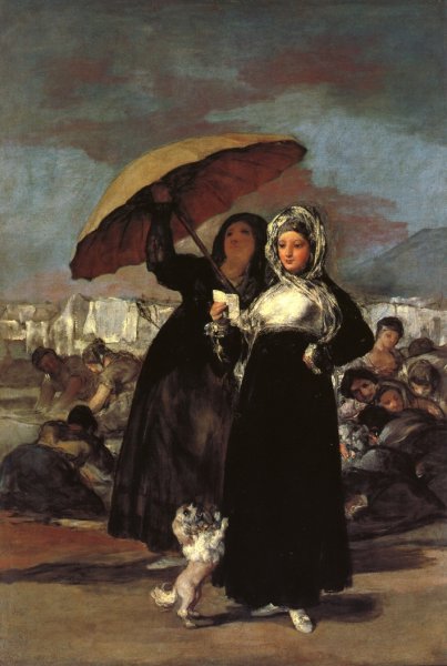 Main Product Photo of Young Woman with a Letter Painting by Francisco Goya