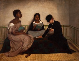 The Three Races Or Equality Before The Law by Francisco Laso Oil Painting