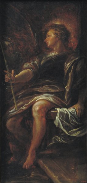 The Angel before the Grave by Francisco Rizi Oil Painting