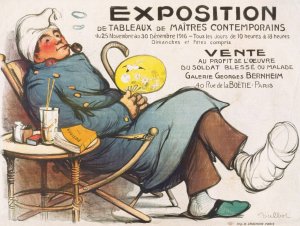 Exposition de tableaux de maitres contemporains by Francisque Poulbot Oil Painting