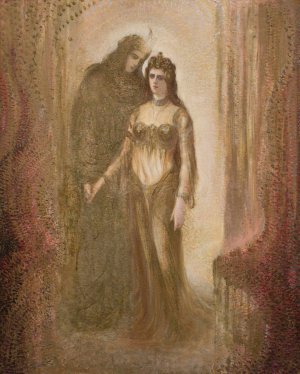 Dream by Franciszek Siedlecki Oil Painting