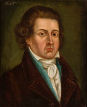 Portrait of Franciszek Karpinski by Franciszek Smuglewicz Oil Painting