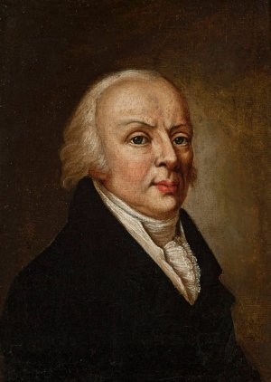 Portrait of Jedrzej Sniadecki by Franciszek Smuglewicz Oil Painting