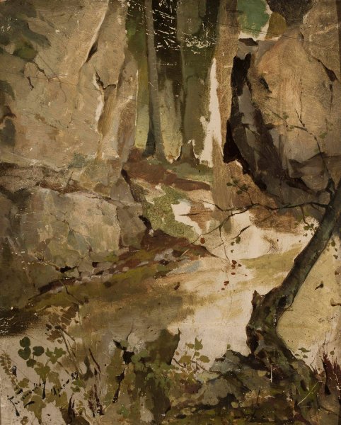 Main Product Photo of Landscape from Ojcow Painting by Franciszek Zmurko