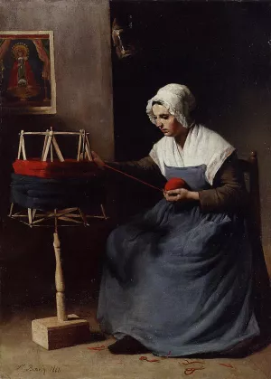 The Winder Oil painting by Francois Bonvin