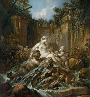 Fountain of Venus by Francois Boucher Oil Painting