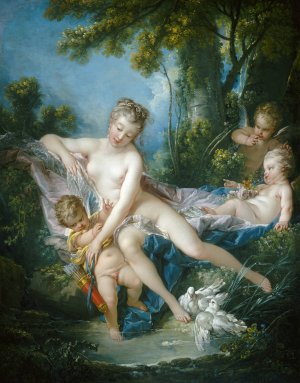 The Bath of Venus by Francois Boucher Oil Painting
