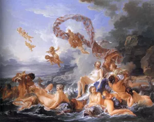 The Birth of Venus Oil Painting by Francois Boucher - Bestsellers