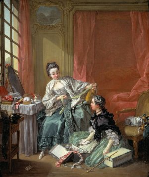 The Milliner by Francois Boucher Oil Painting